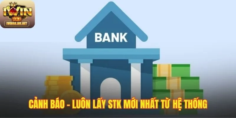 Luôn lấy số tài khoản mới cho mỗi lần giao dịch an toàn